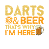 Dart og øl, det er derfor, jeg er her - Dart