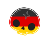 Drapeau allemand République fédérale d’Allemagne