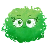 Petit Monstre pelote n°1 – vert