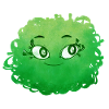 Petit Monstre pelote n°3 – vert