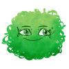 Little Pelota Monster n°5 – green