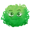 Little Pelota Monster n°8 – green