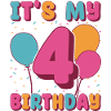 It's my 4th birthday