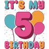 C’est mon 5e anniversaire