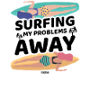 Mother Surfboard Girlfriend Sister