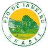 Rio de Janeiro Emblem: Beach & Mountains
