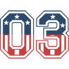 Number 03 USA