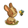 Rabbit and Bee