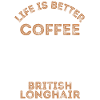 Café british Longhair Cat