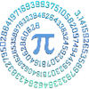 Symbole Pi, spirale, mathématiques