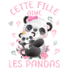 Dieses Mädchen Liebt Pandas