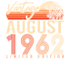 1962 In August 60th birthday
