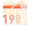 40e anniversaire août 1982