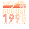 Month of birth August 1998