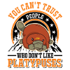 Schnabeltier Geschenk Platypus