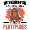 Schnabeltier Geschenk Platypus
