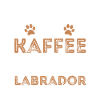 Labrador Kaffee Hund Cafe