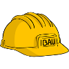 Bauarbeiter Helm Baustelle