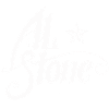 Al Stone Logo White