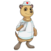 Cœur d’infirmière suricate