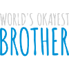 Worlds okayest Brother Logo