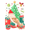 Ugly Christmas Owl
