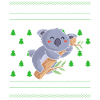 Pull de Noël moche Koala
