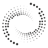Spiral with black circles