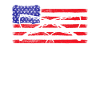 Canne à pêche Usa Flag