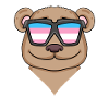 Transgender Transsexual Brown Bear Gift