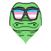 Transgender Transsexual Crocodile Gift