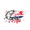 Norge fiske Norge Flagga