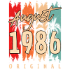 Geschenkidee Für August 1986