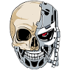Cyborg Skull Cyber Aesthetics
