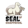 Seal of rejection say no.