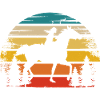 Rétro Soleil et Cheval - (2)