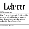 Lehrer Lustige Berufs Definition