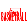 Basketball red