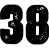 38 Number jersey