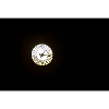 Black in white clock
