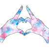 Finger and heart