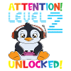 Attention Level 2 Unlocked Birthday