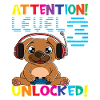 Level 3 Unlocked Gaming Birthday