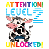 Attention Level 2 Unlocked Birthday