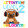 Attention Level 2 Unlocked Birthday