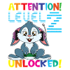 Attention Level 2 Unlocked Birthday