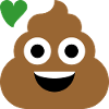 Emoji Cacca in amore