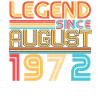 50th anniversary August 1972