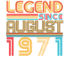 Month of birth August 1971