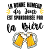 sponsorisée par la bière